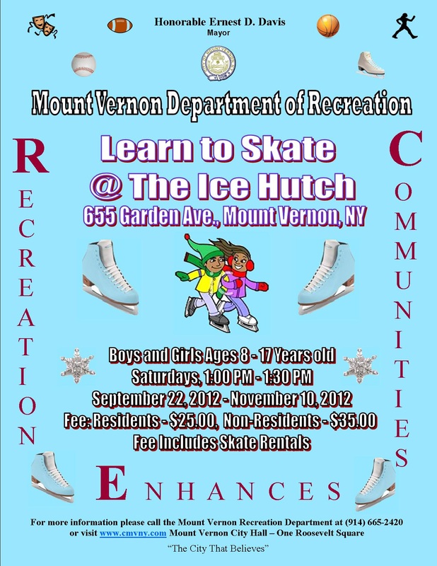 Programs After School & more City of Mount Vernon Department of